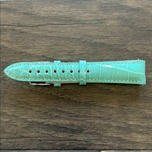 Michele Tiffany Blue Alligator Watch Band